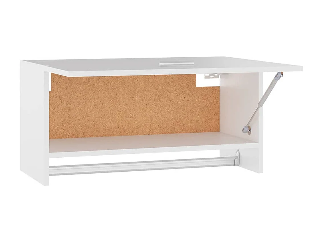 Roupeiro 70x32,5x35 cm derivados de madeira branco