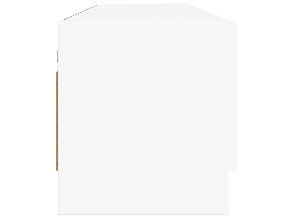 Garde-robe blanc 70x32,5x35 cm bois d'ingénierie