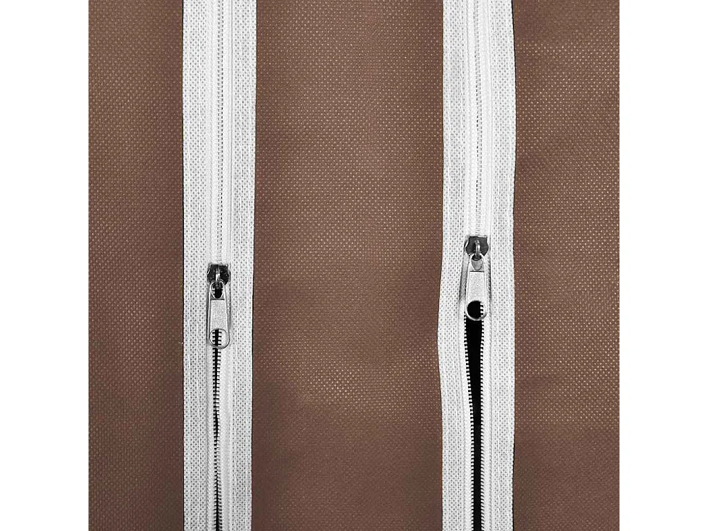 Armoire avec compartiments et tiges 45 x 150 x 176 cm Marron