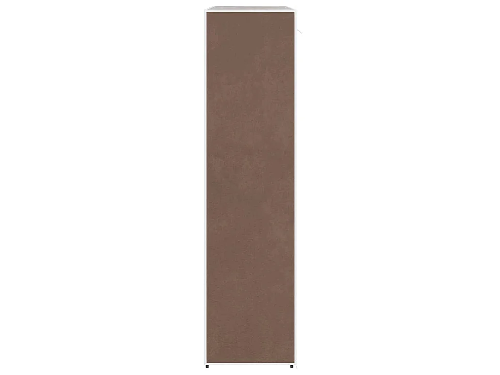 Armoire avec compartiments et tiges 45 x 150 x 176 cm Marron