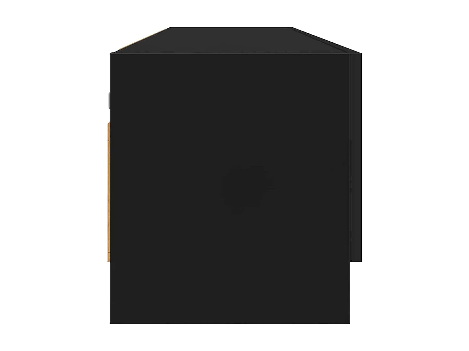 Garde-robe noir 70x32,5x35 cm bois d'ingénierie