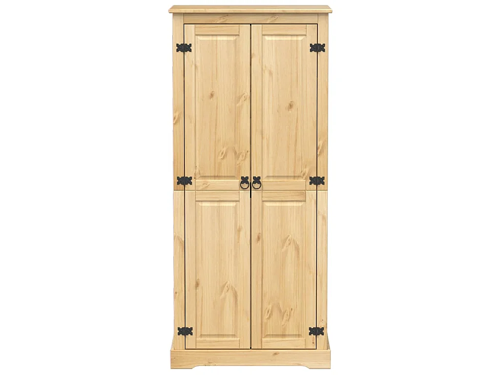 Kledingkast Corona 76x50x170 cm massief grenenhout