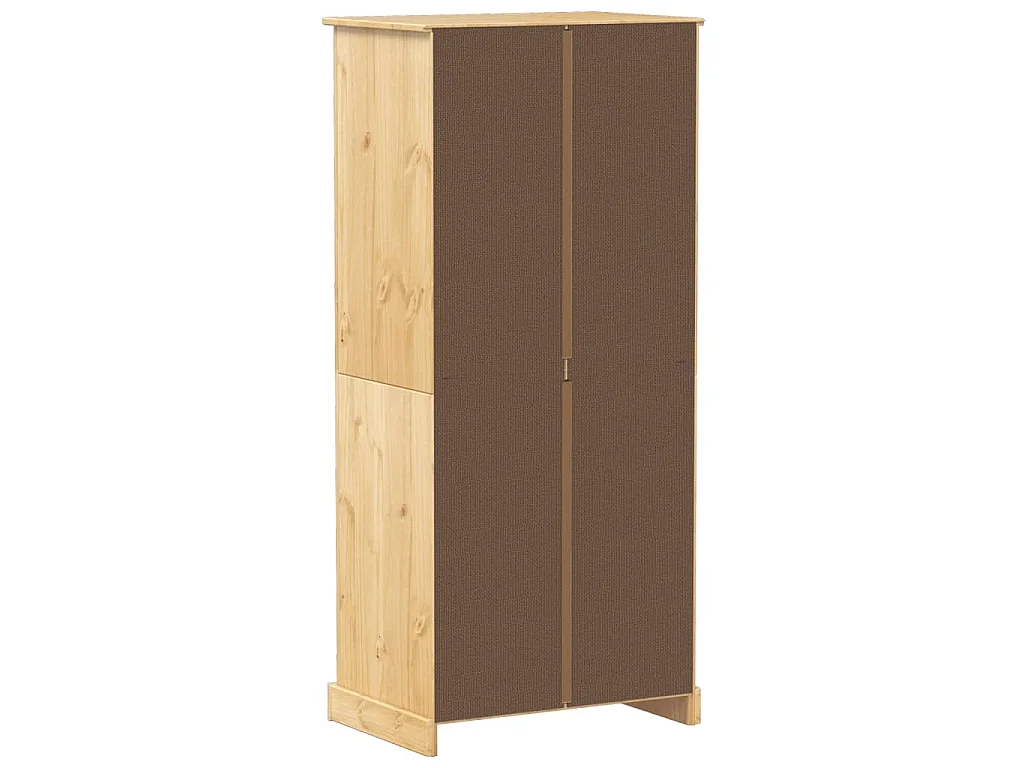 Kledingkast Corona 76x50x170 cm massief grenenhout