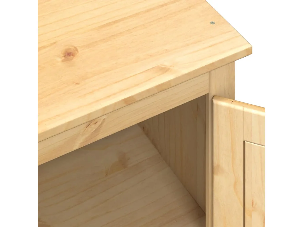 Kledingkast Corona 76x50x170 cm massief grenenhout