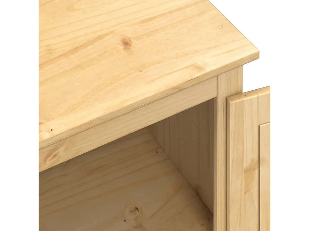 Armadio Corona 55x50x170 cm in Legno Massello di Pino