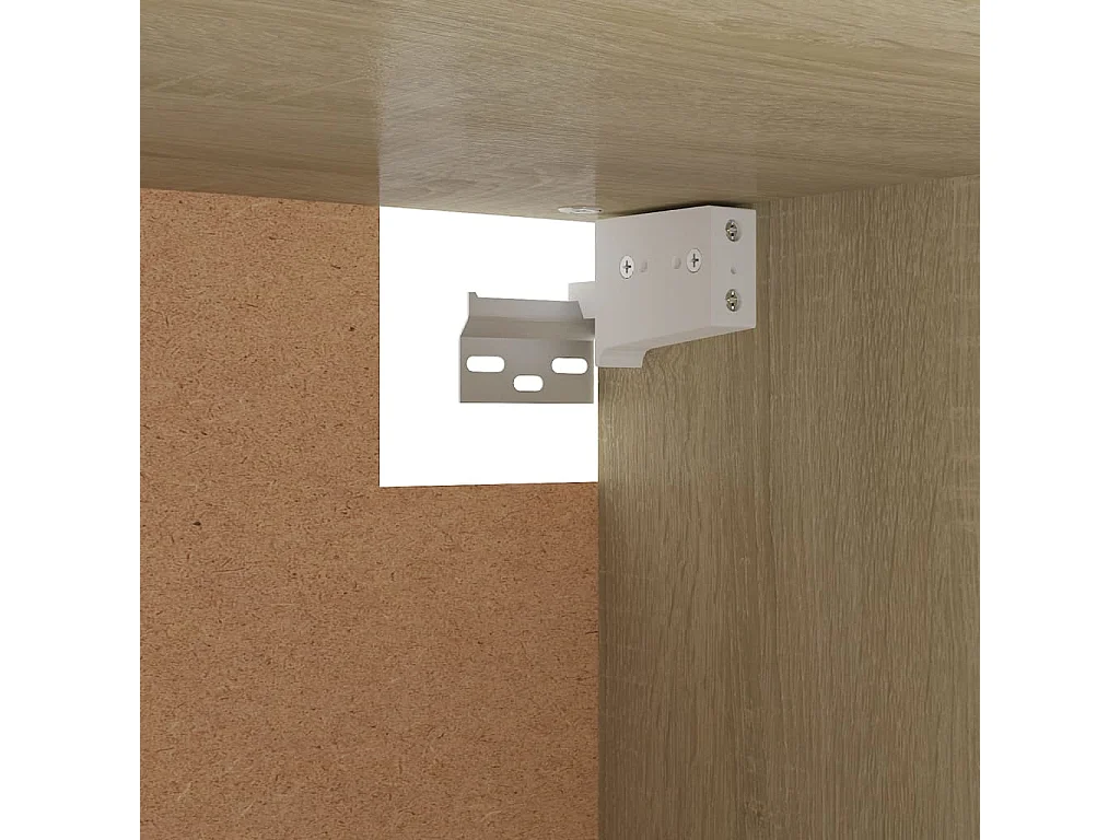 Kleiderschrank Sonoma-Eiche 100x32,5x35 cm Holzwerkstoff