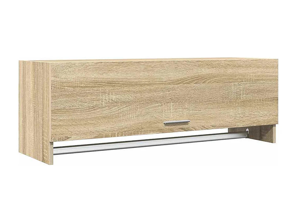 Armario de madera contrachapada roble Sonoma 100x32,5x35 cm