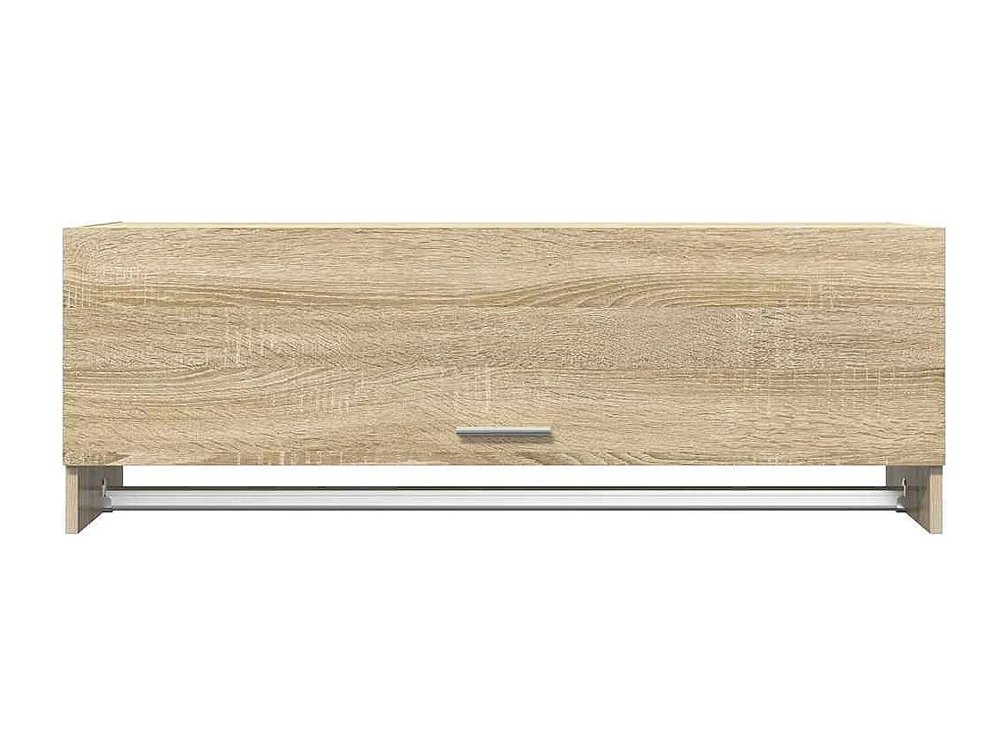 Armario de madera contrachapada roble Sonoma 100x32,5x35 cm