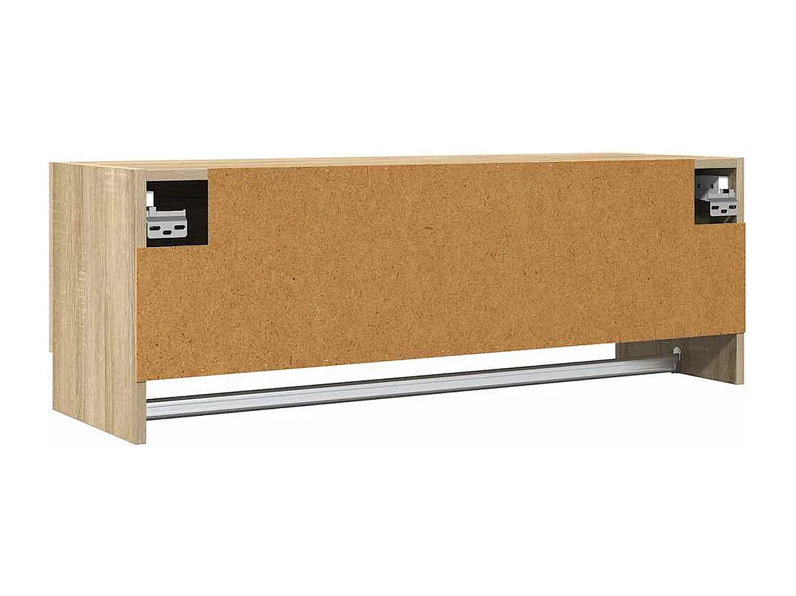 Armario de madera contrachapada roble Sonoma 100x32,5x35 cm