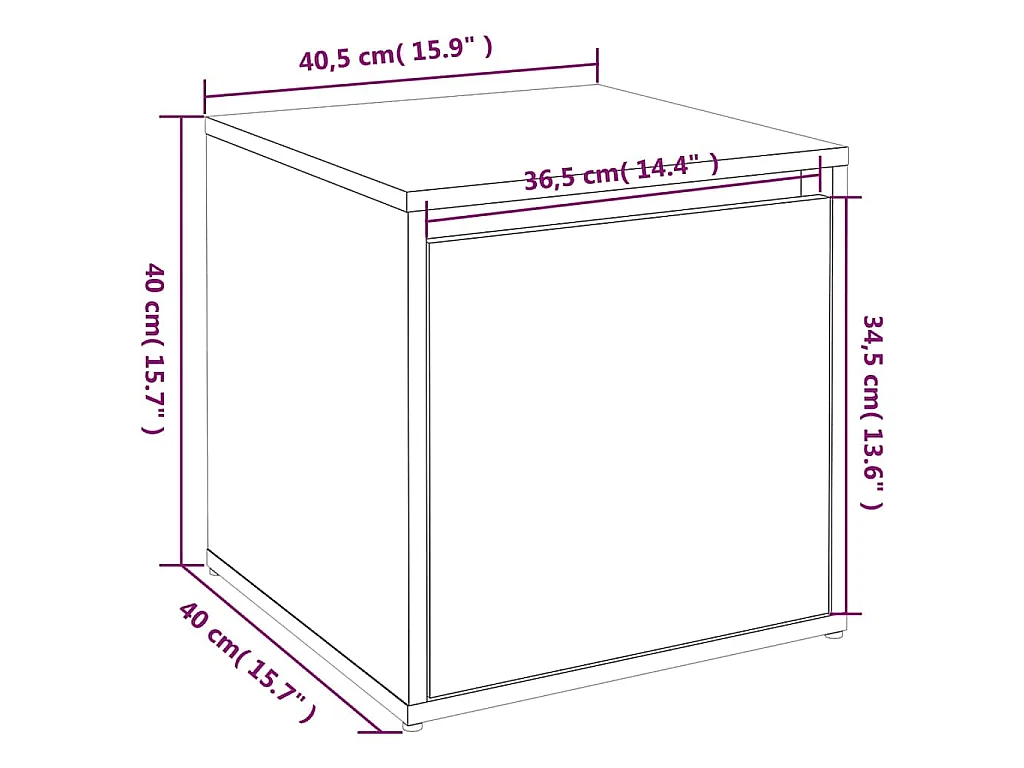 Ensemble de meubles de couloir Chêne Sonoma Bois d'ingénierie