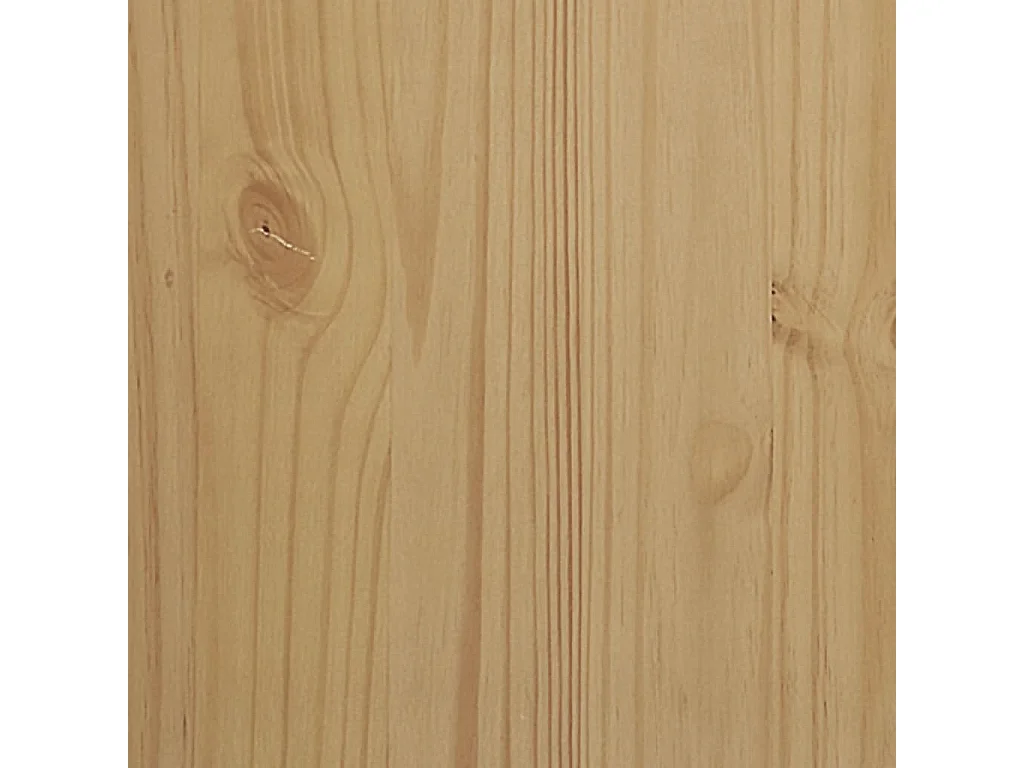 Armadio FLORO Marrone Cera 77x53x171 cm Legno Massello di Pino