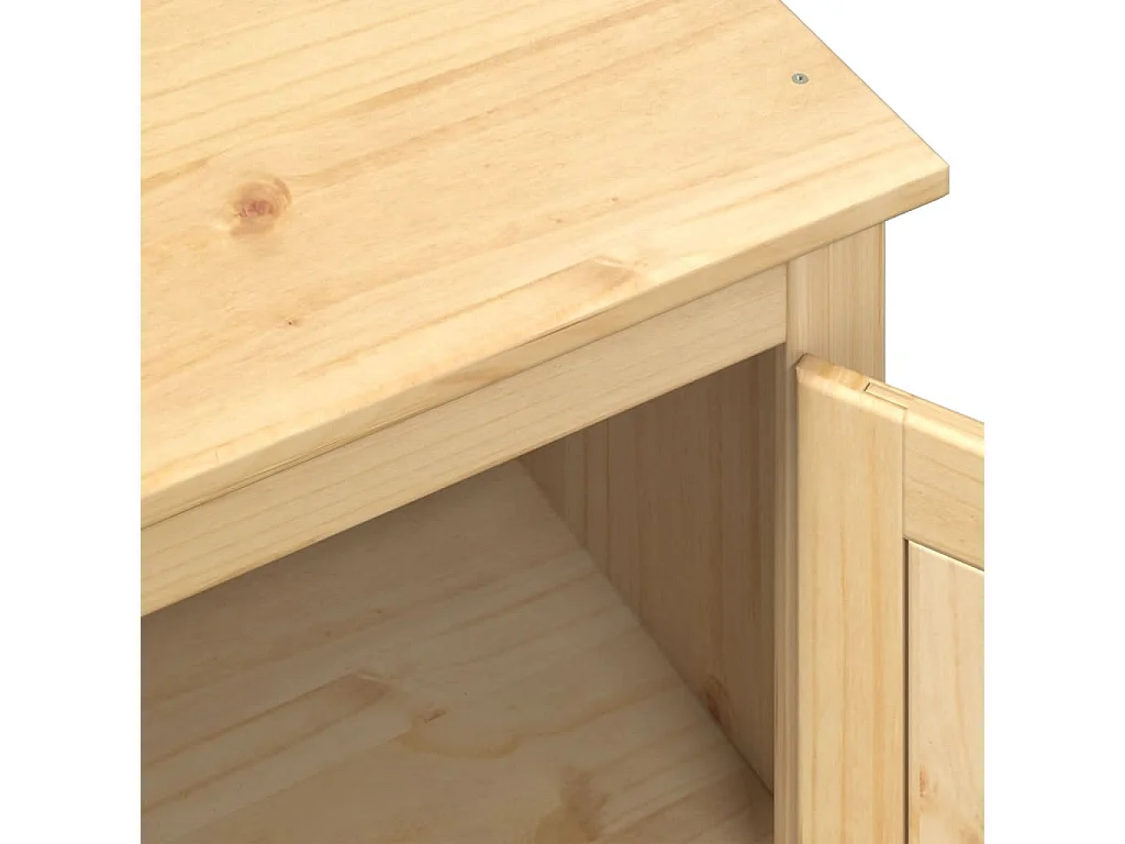 Garde-robe Corona 76x50x170 cm bois de pin massif