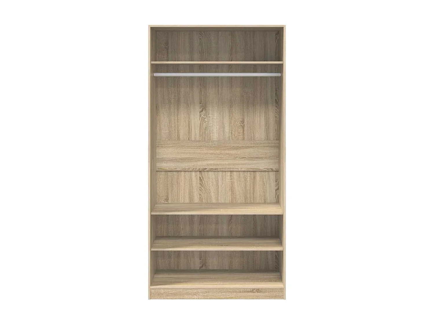 Garde-robe Chêne sonoma 100x50x200 cm Bois d'ingénierie
