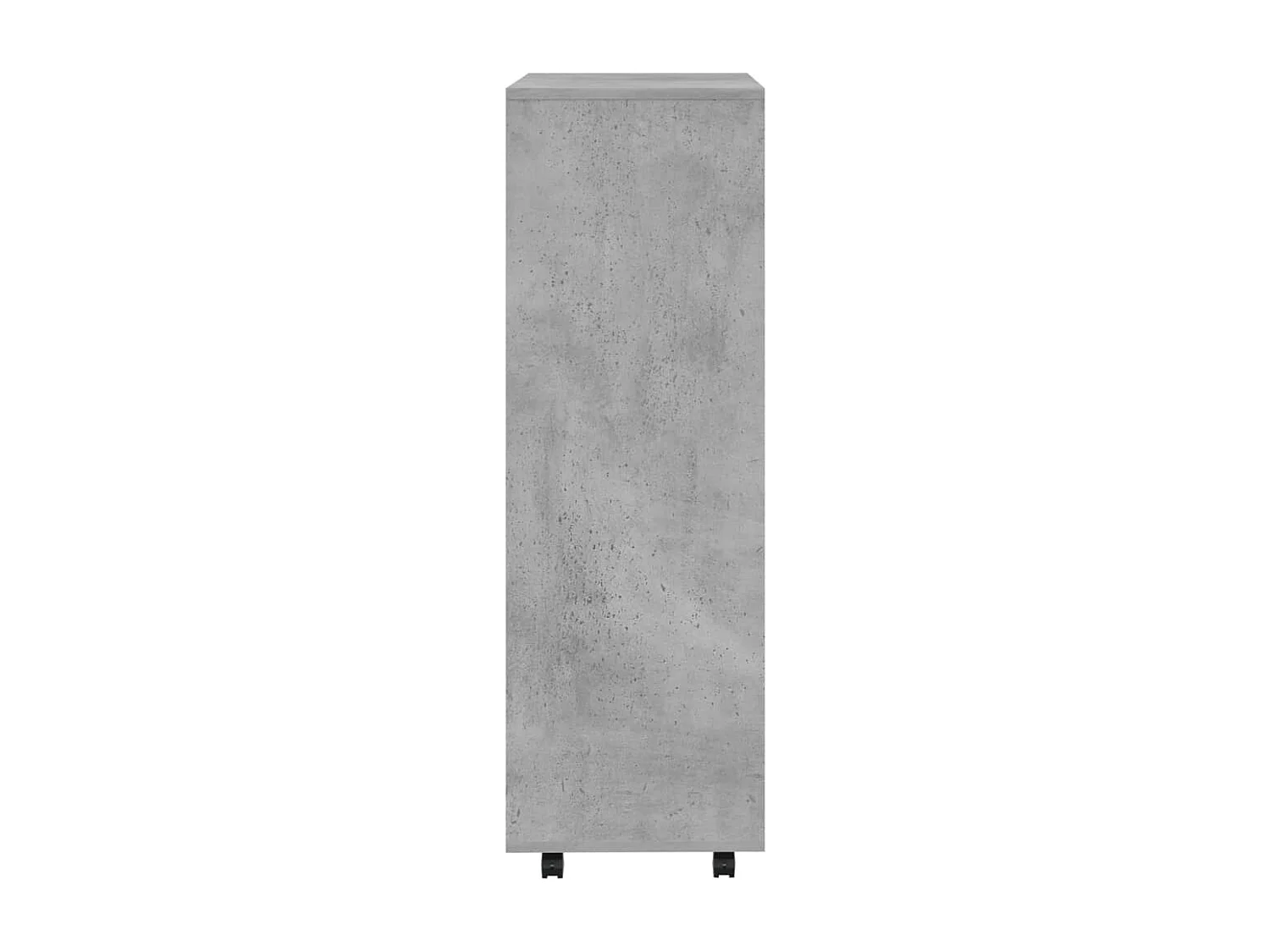 Garde-robe Gris béton 80x40x110 cm Bois d’ingénierie