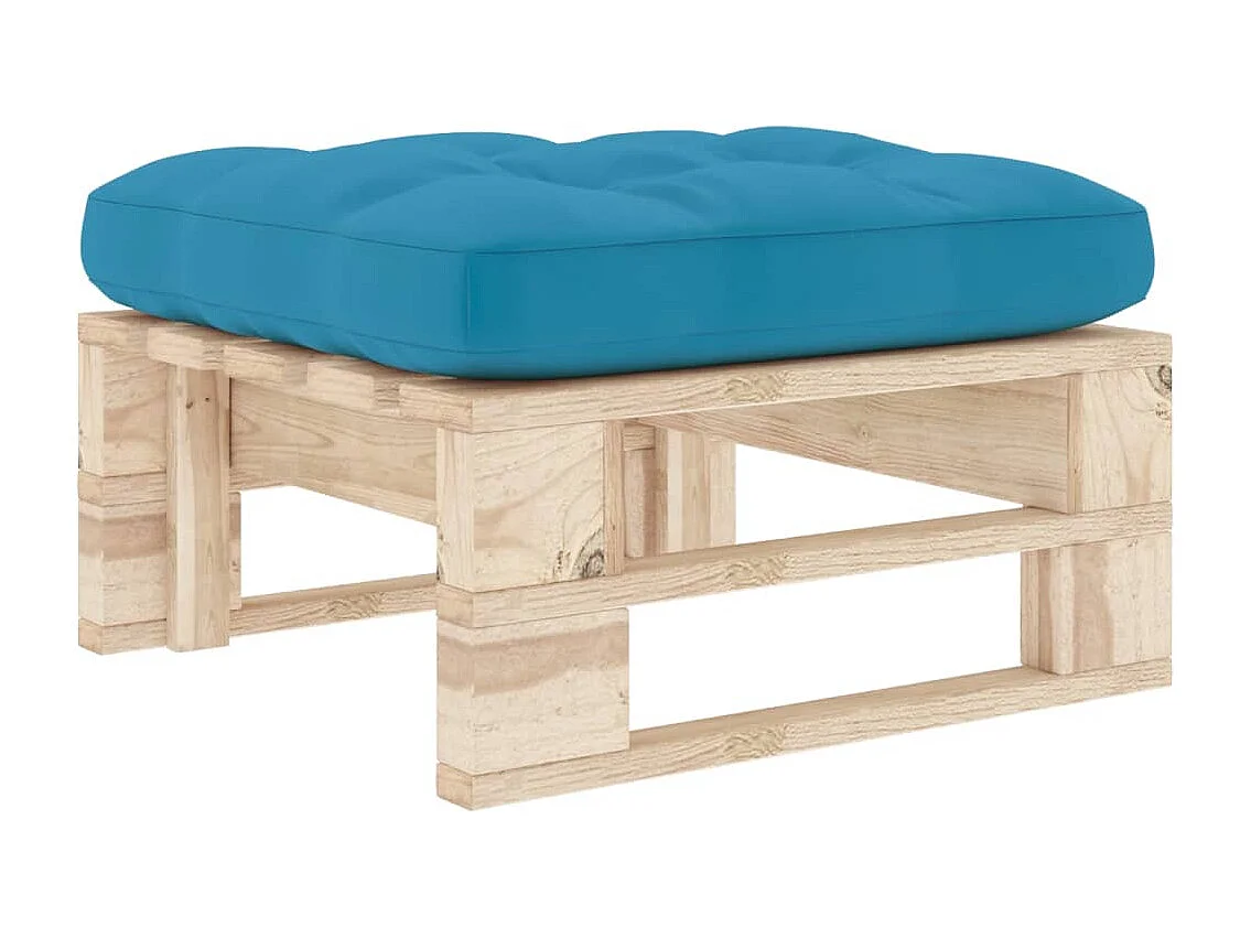 Ottomana da Giardino Pallet in Legno di Pino Impregnato