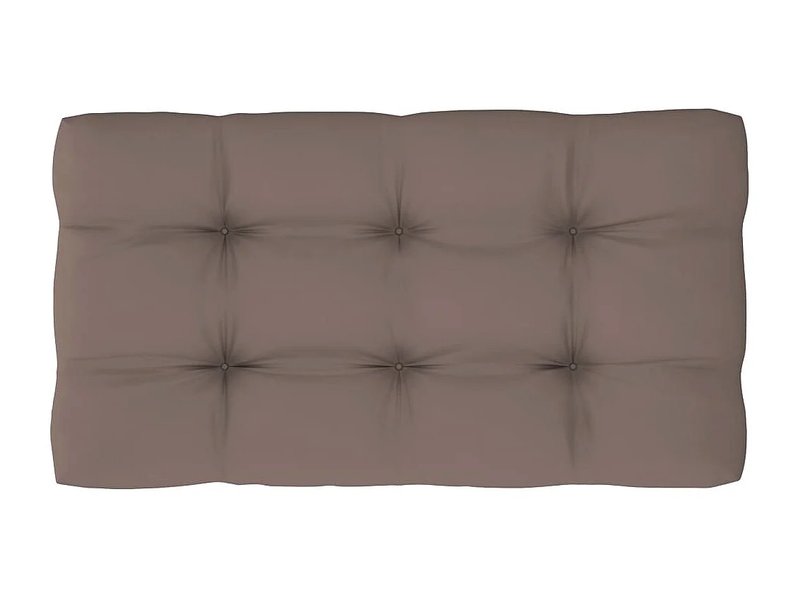 Tuinhoekbank pallet honingbruin geïmpregneerd grenenhout