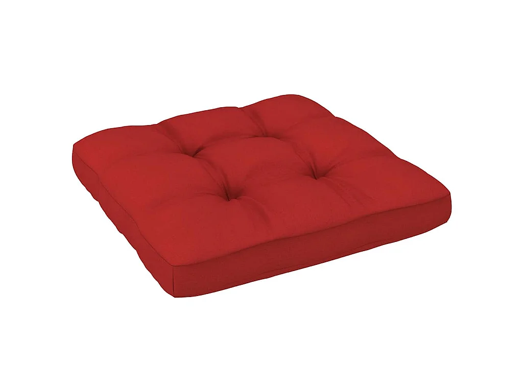 Pouf palette de jardin marron miel bois de pin imprégné