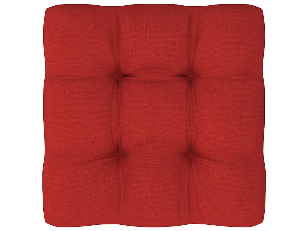 Pouf palette de jardin marron miel bois de pin imprégné