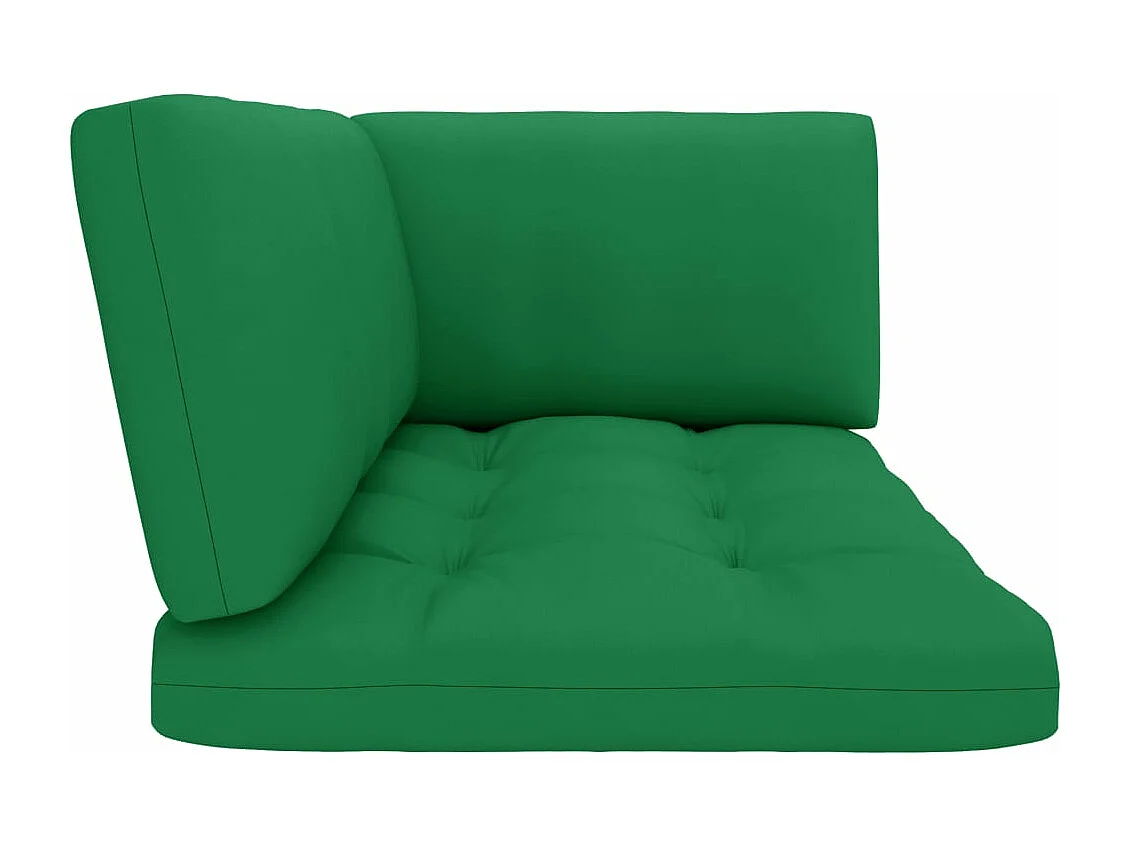 Sofá de canto paletes p/ jardim pinho impregnado castanho-mel