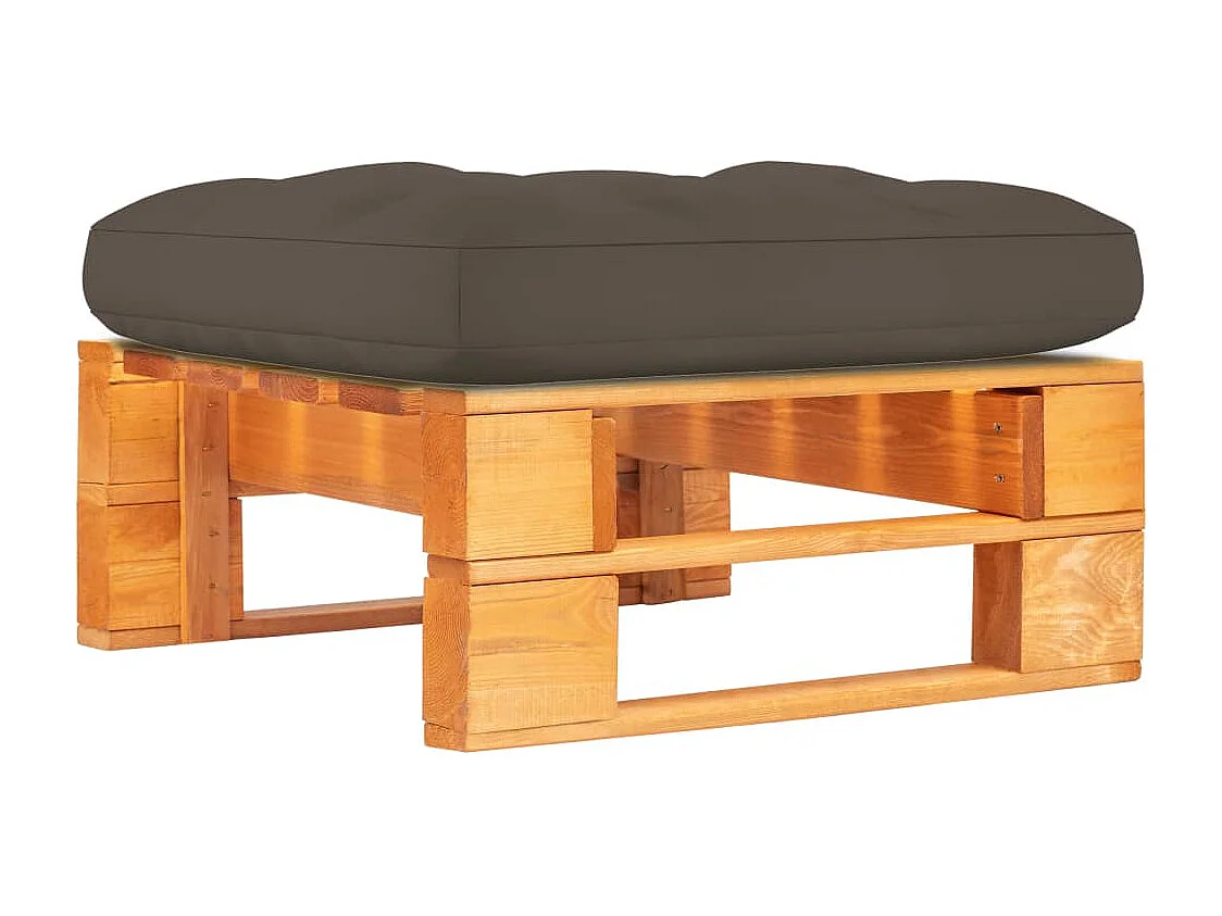 Garten-Palettenhocker Honigbraun Imprägniertes Kiefernholz