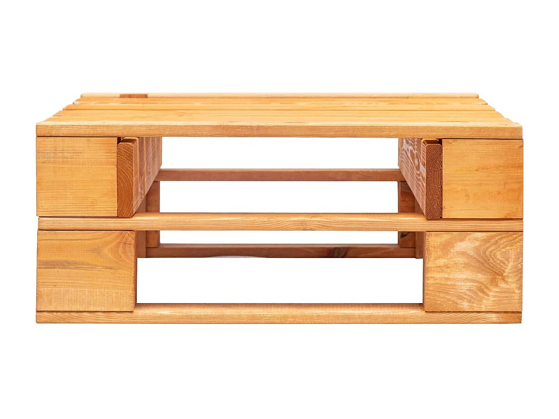 Garten-Palettenhocker Honigbraun Imprägniertes Kiefernholz