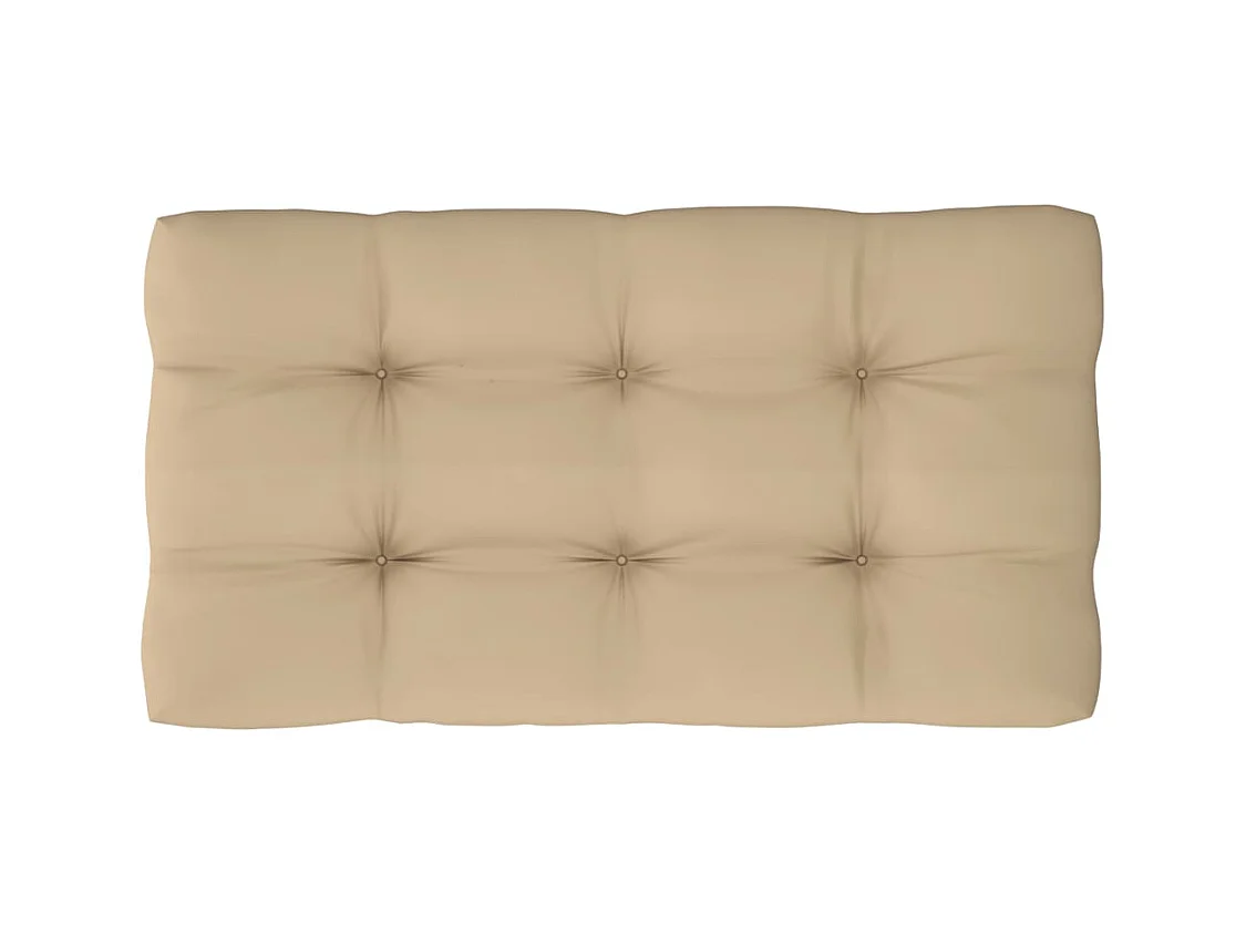 Canapé d'angle palette de jardin marron miel bois pin imprégné