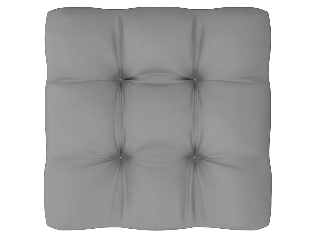 Tuinhocker pallet geïmpregneerd grenenhout wit