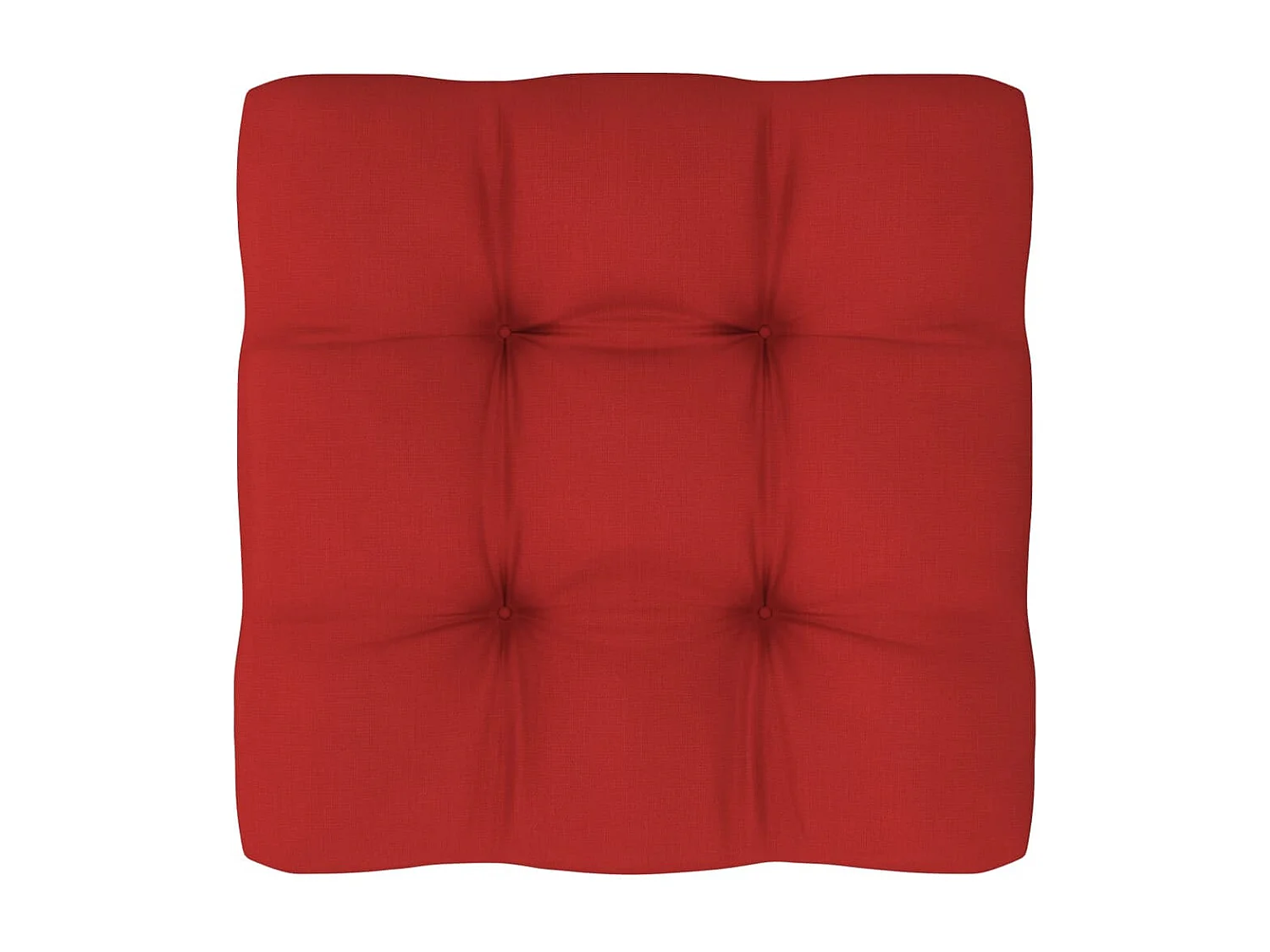 Pouf palette de jardin noir bois de pin imprégné