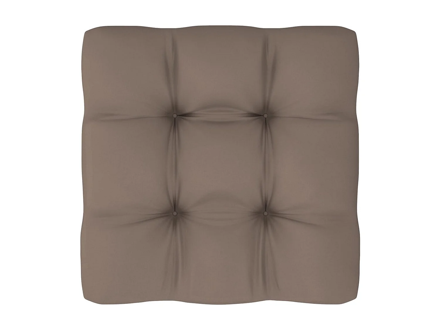 Otomana de paletes para jardim pinho impregnado a preto