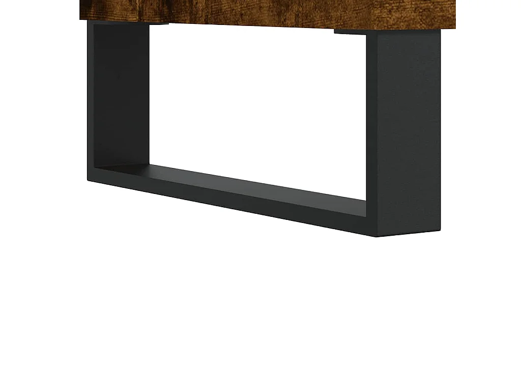 Badschrank Räuchereiche 58x33x60 cm Holzwerkstoff