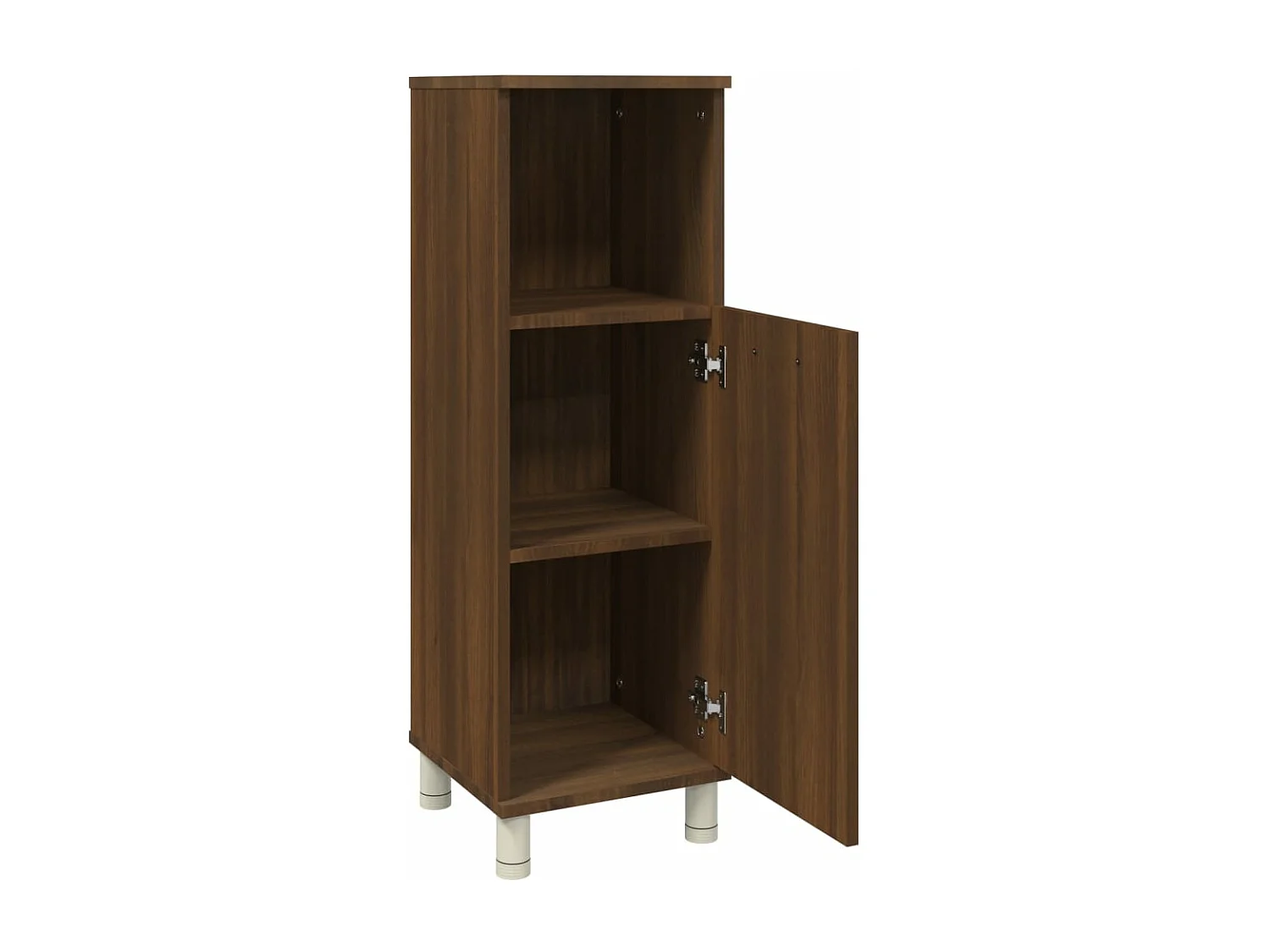 Armoire de bain Chêne marron 30x30x95 cm Bois d'ingénierie