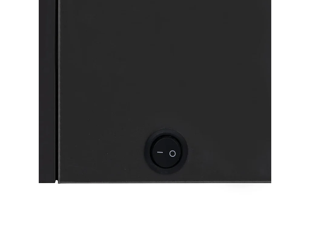 Armoire de salle de bain à miroir LED 50x13x70 cm