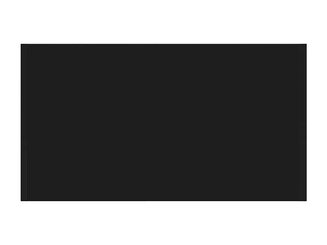 Armoire de salle de bain noir 60x33x80 cm bois d’ingénierie