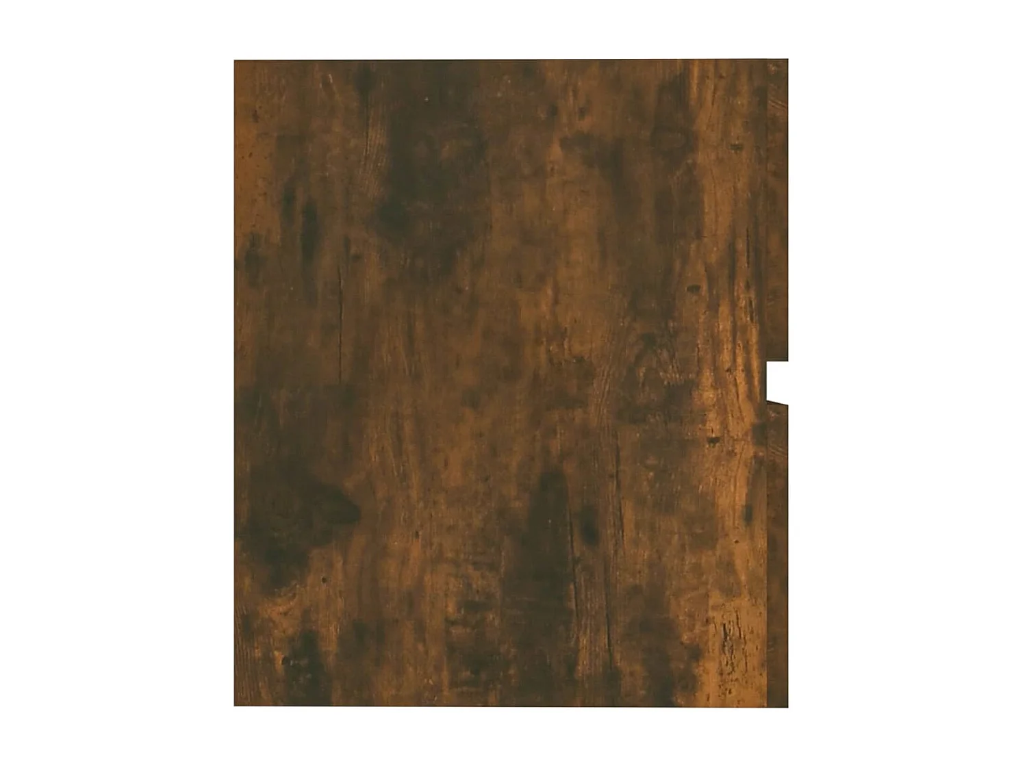 Wastafelkast 41x38,5x45 cm bewerkt hout gerookt eikenkleurig