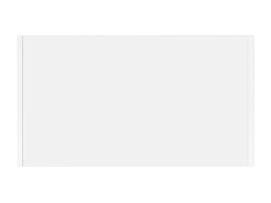 Armoire de salle de bain blanc brillant bois d’ingénierie