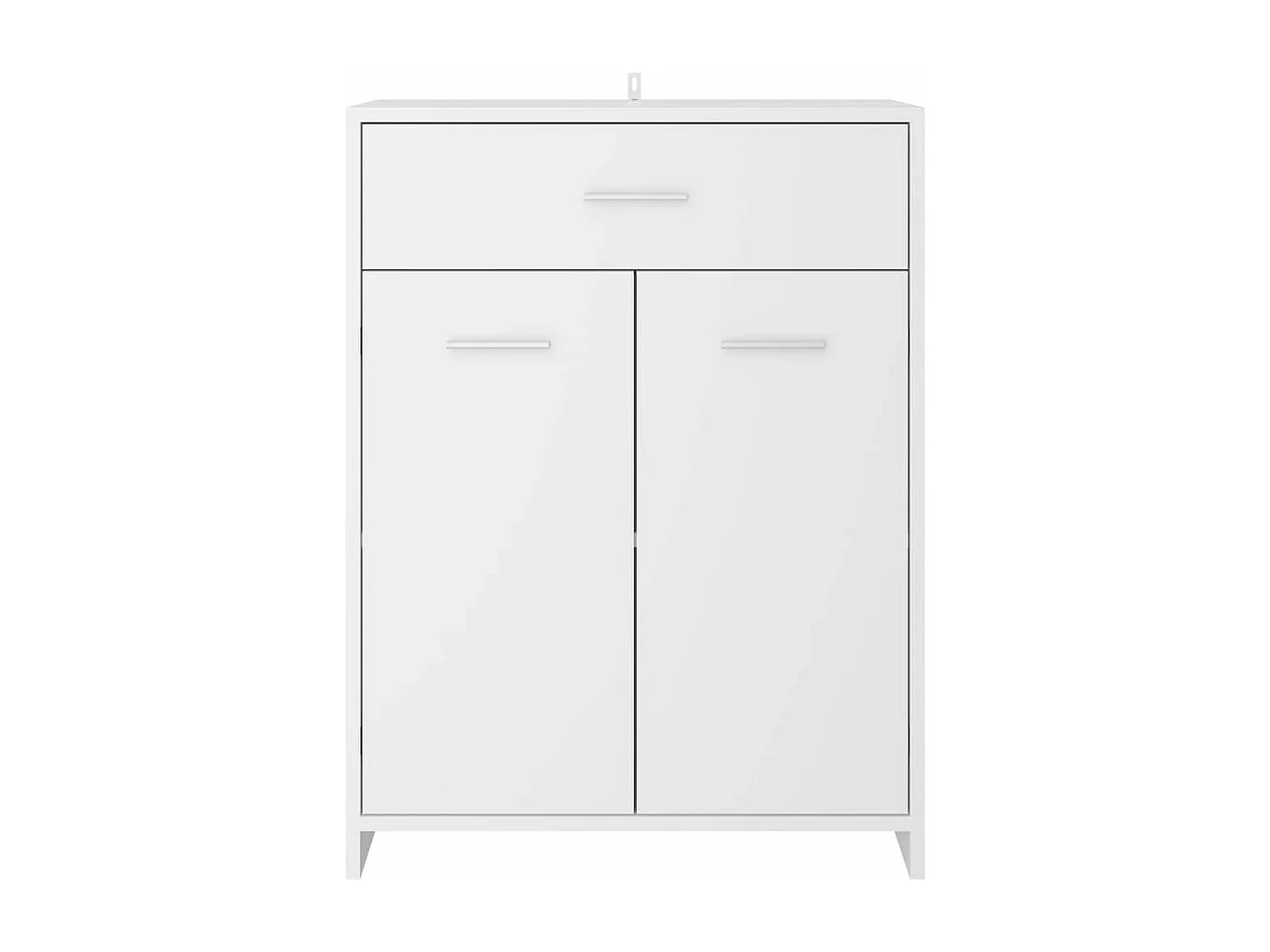 Armoire de salle de bain blanc 60x33x80 cm bois d’ingénierie