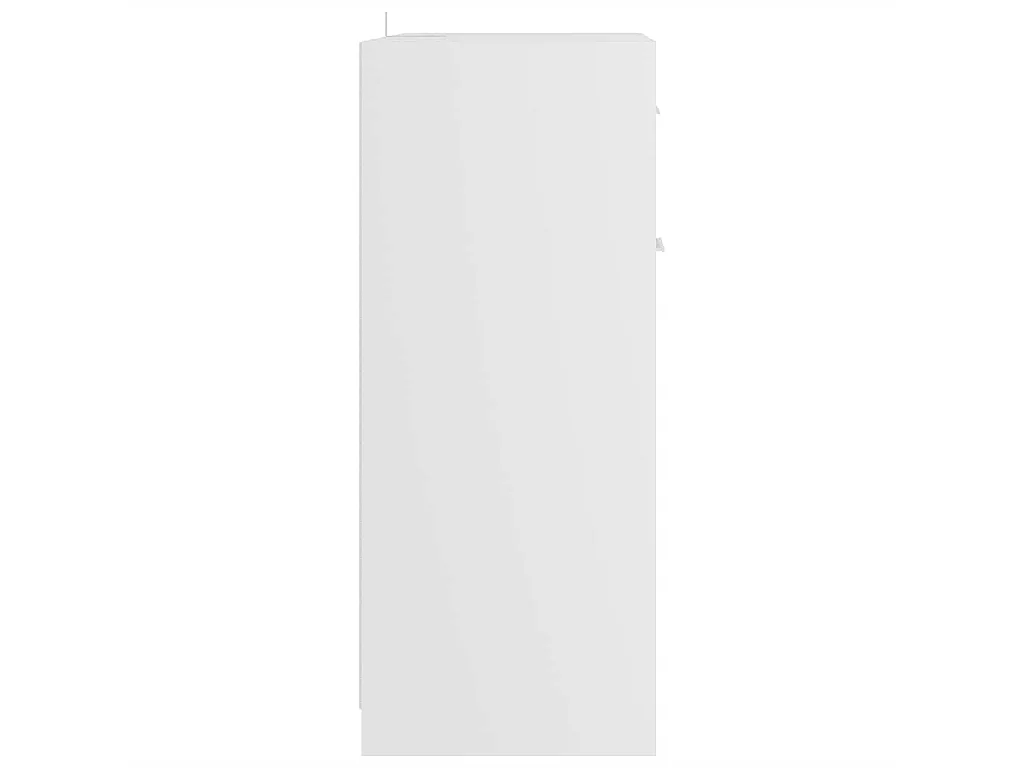 Armadio da Bagno Bianco 60x33x80 cm in Legno tecnico