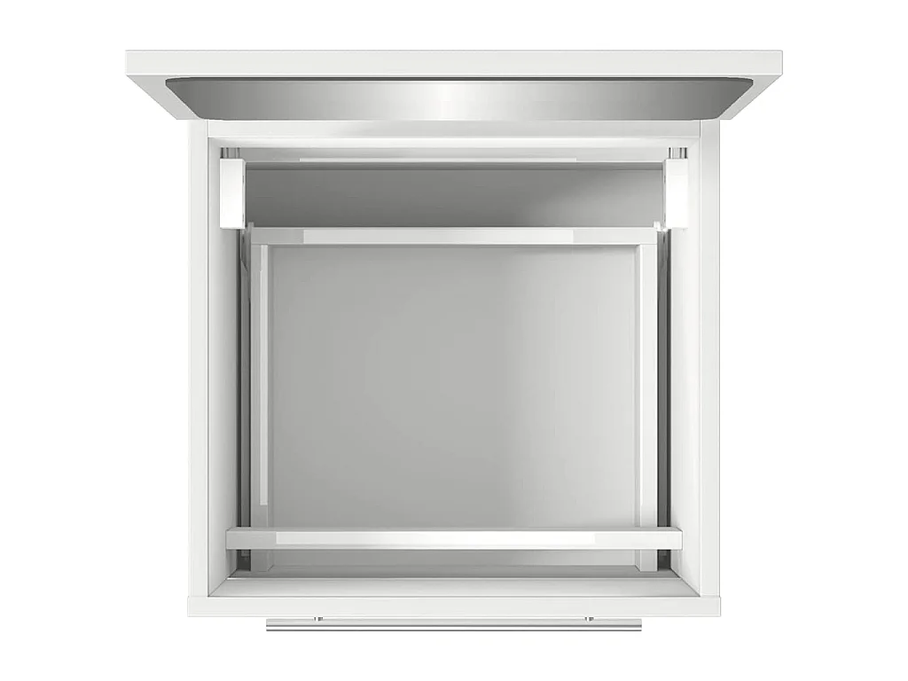 Armoire de salle de bain avec miroir Blanc 41x38,5x48 cm