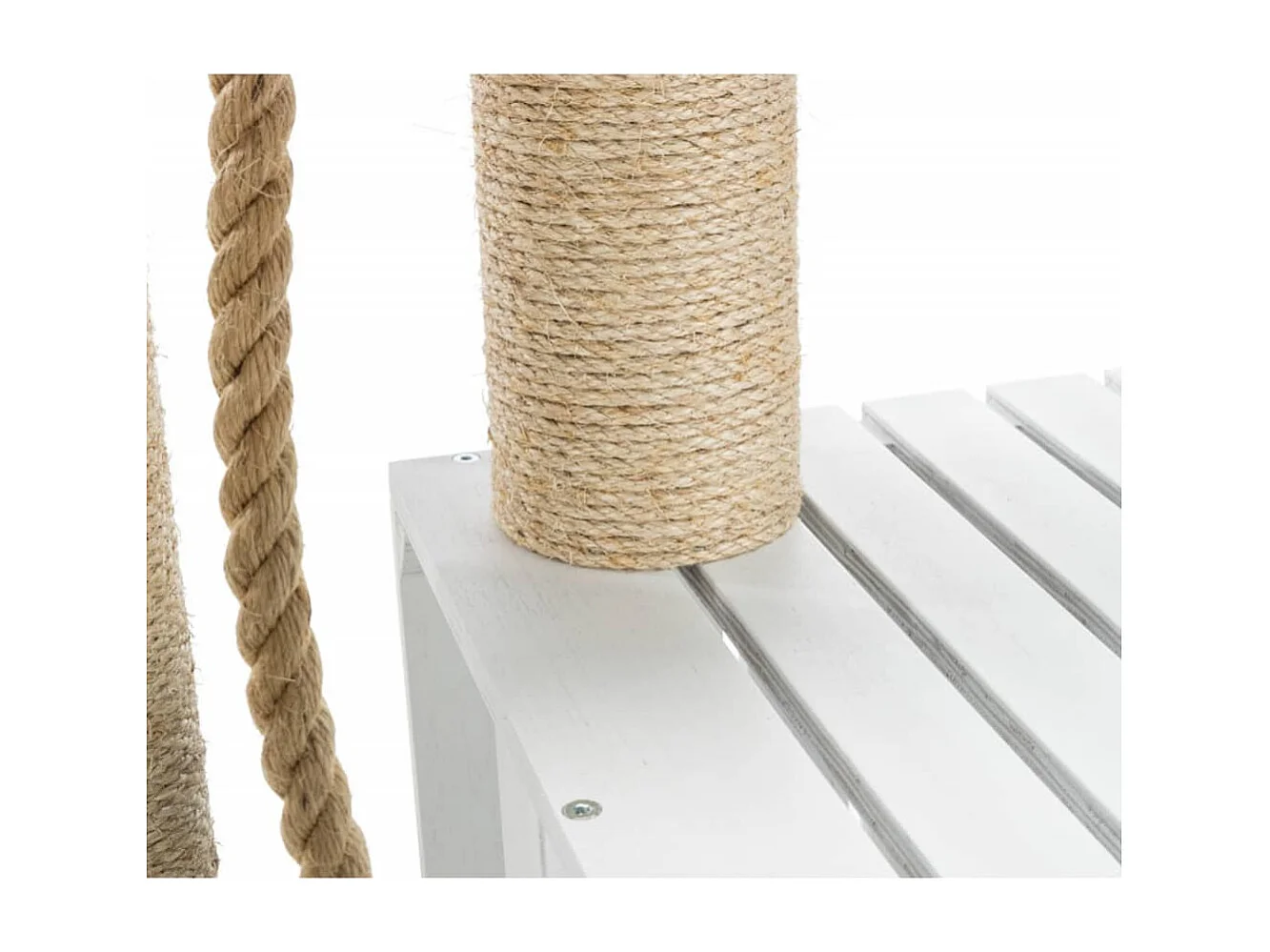 Griffoir pour chats BE NORDIC Skadi Blanc et sable