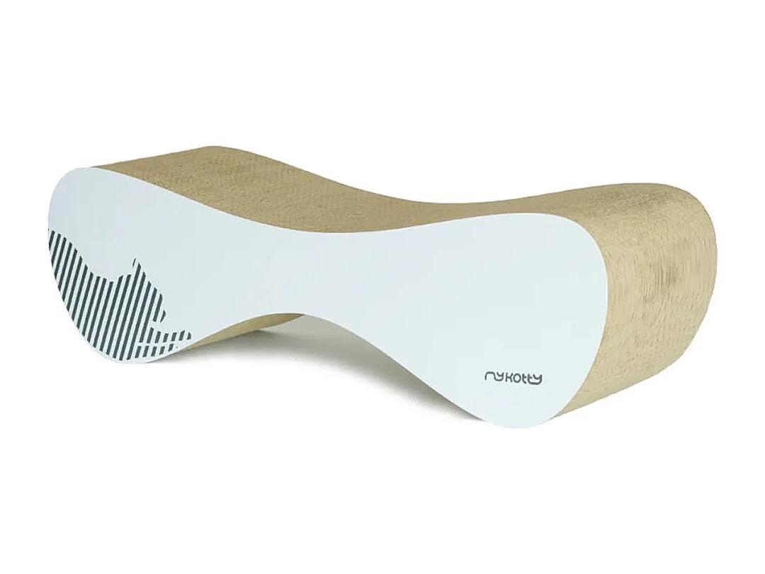 Katzen-Kratzmöbel VIGO 71 x 25 x 21 cm Weiß 3084