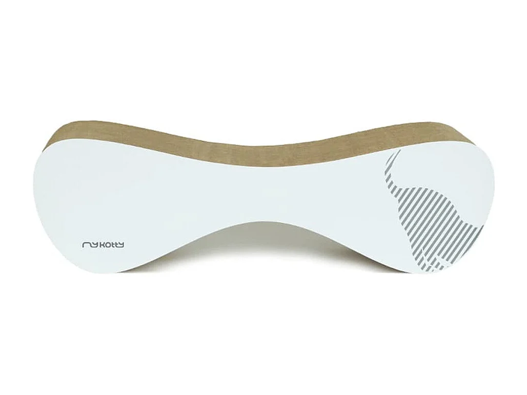 Katzen-Kratzmöbel VIGO 71 x 25 x 21 cm Weiß 3084