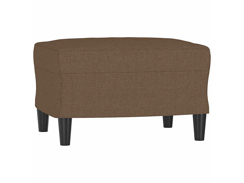 Repose-pied Marron 60x50x41 cm Tissu