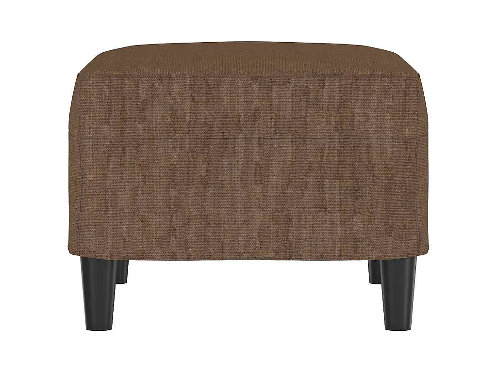 Repose-pied Marron 60x50x41 cm Tissu
