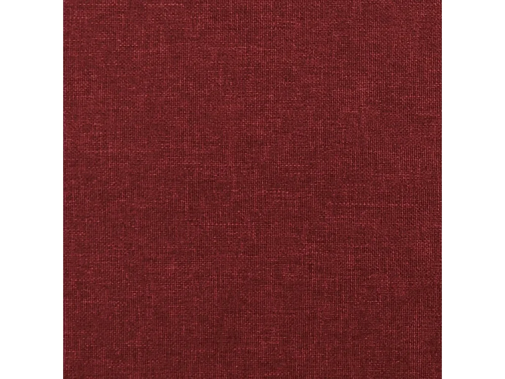 Repose-pied Rouge 45x29,5x35 cm Tissu