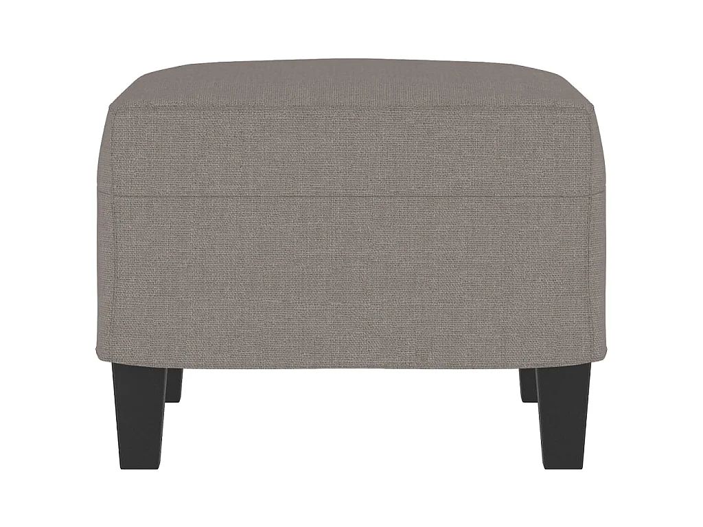 Repose-pied Taupe 60x50x41 cm Tissu