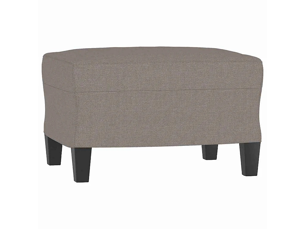 Repose-pied Taupe 60x50x41 cm Tissu