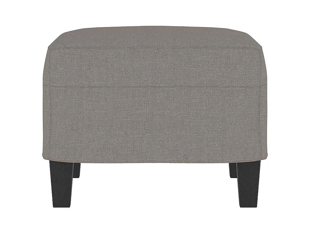 Repose-pied Taupe 60x50x41 cm Tissu