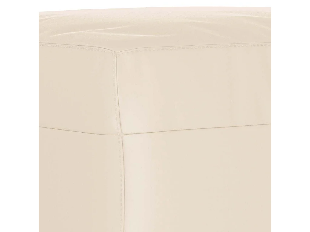 Repose-pied Beige 70x55x41 cm Tissu microfibre