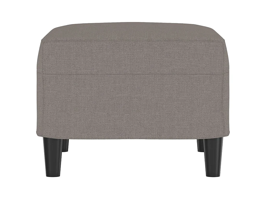 Voetenbank 60x50x41 cm stof taupe