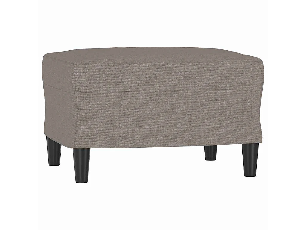 Repose-pied Taupe 60x50x41 cm Tissu